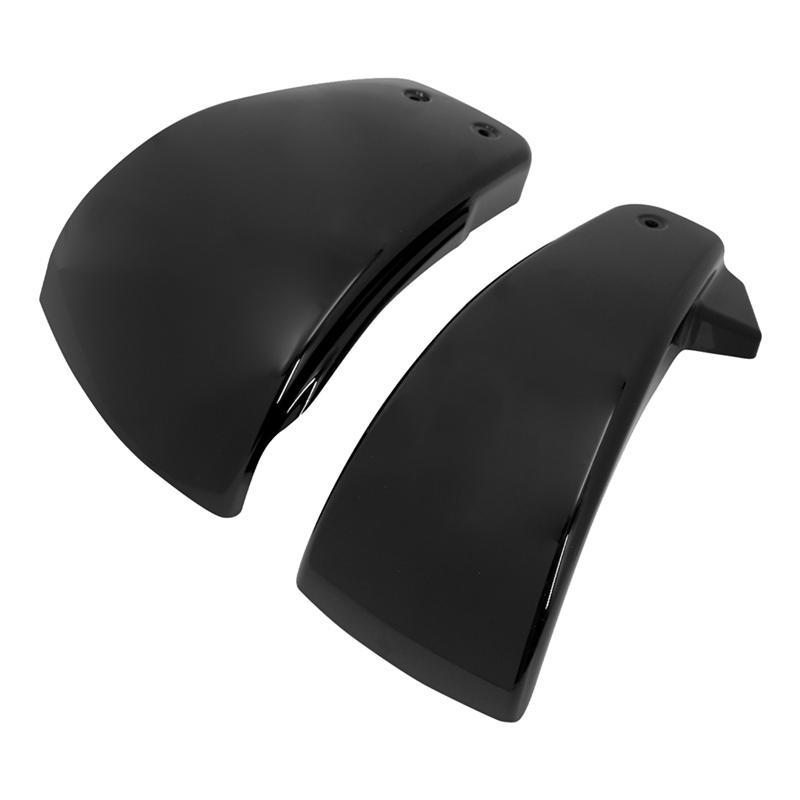 Боковая крышка аккумулятора Плоская боковая крышка Для Softail M8 Breakout Fat Boy FXDR Fat Street Bob 18-21 чёрный