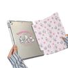 Applicable To iPad Pro 11ins Wind Lamb Folding Sticker Flat Protective Case Acrylic iPad Pro13 All Inclusive
