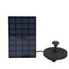 Solar Springbrunnenpumpe Direktantrieb 6 Düsen Geringer Stromverbrauch Solar Schwimmender Springbrunnen für Garten