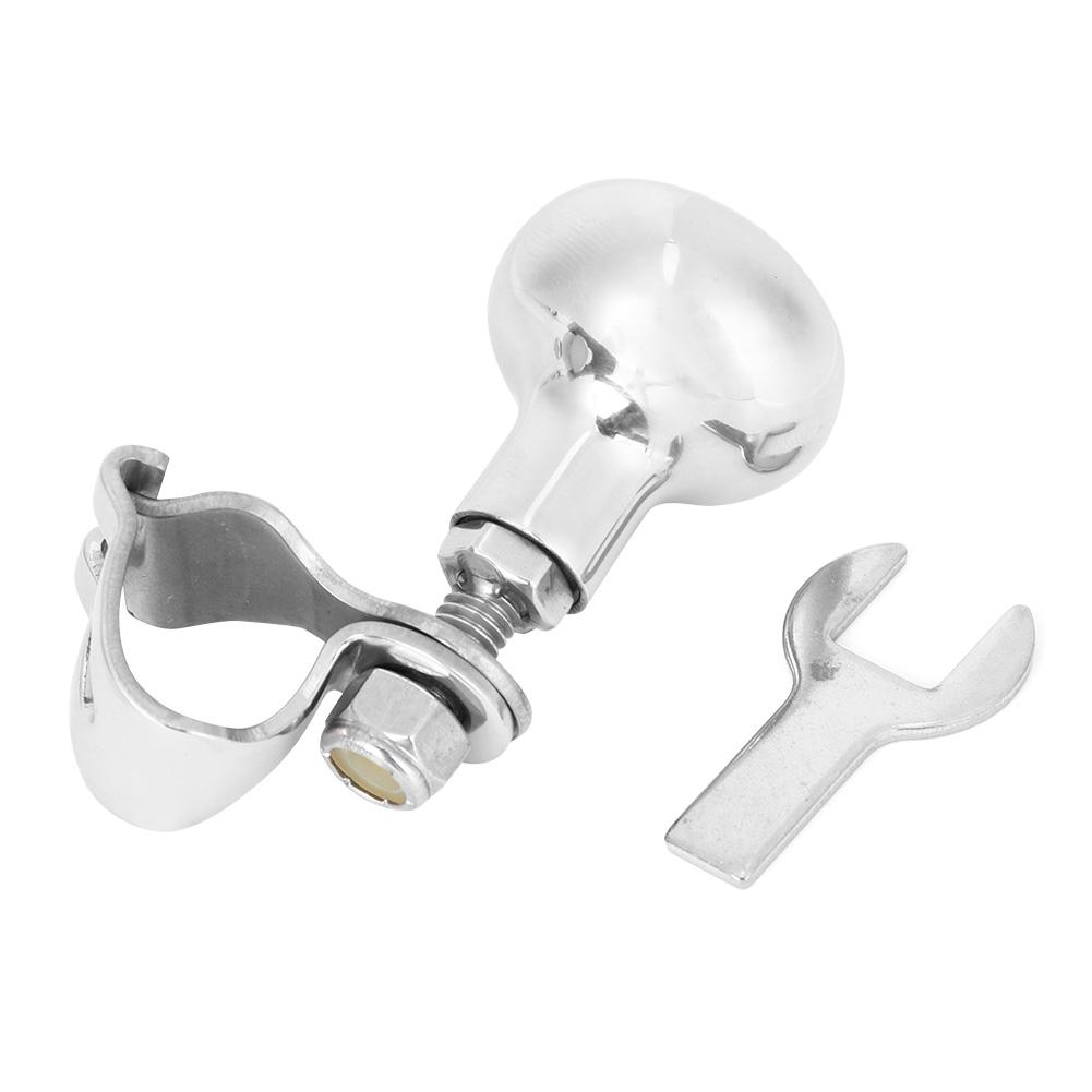 316 Edelstahl Lenkradknauf Zusätzliche Booster Kugel Universal für Boot Yacht