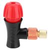 1 Pcs Aluminum Alloy CO2 Bike Inflator Valve Head Bicycle Tire Pump for Road and Mountain Bikes