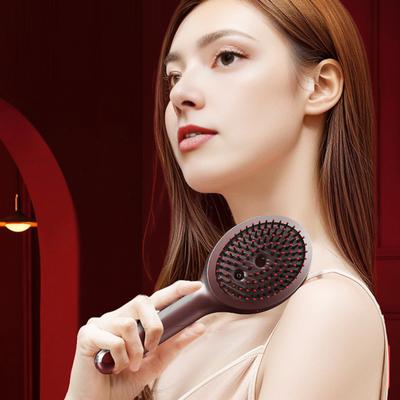 Electric Spray Scalp Massager Brush 2-in-1 Multi-purpose Vibrating Head Massage Tools USB Rechargeable Portable Cordless Massage Detangling Comb