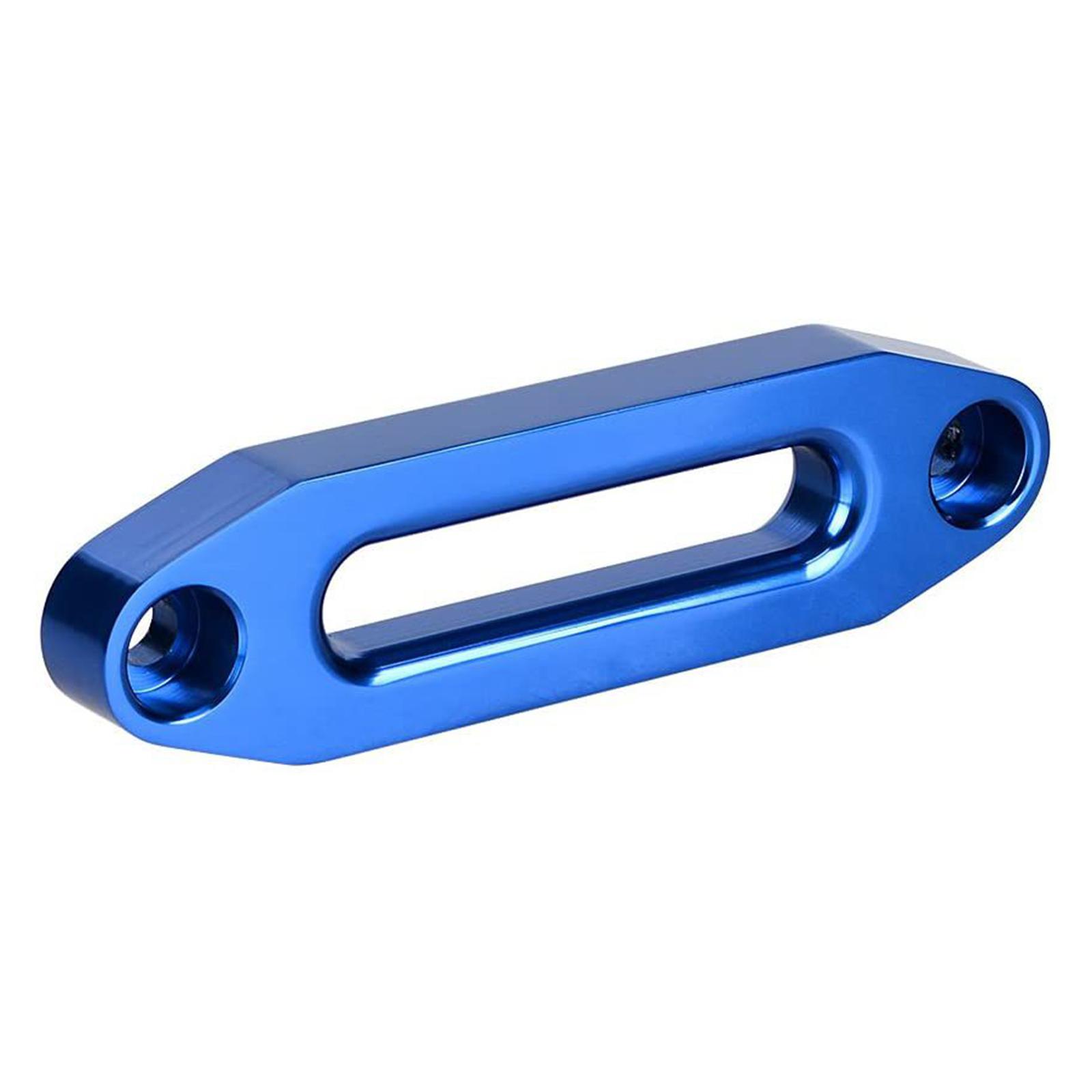 

Металева передня задня лебідка Hawse Fairlead 4-7/8 124 мм центри кріпильних болтів для 3000 фунтів квадроцикла UTV тросовий аксесуар для автомобіля синій