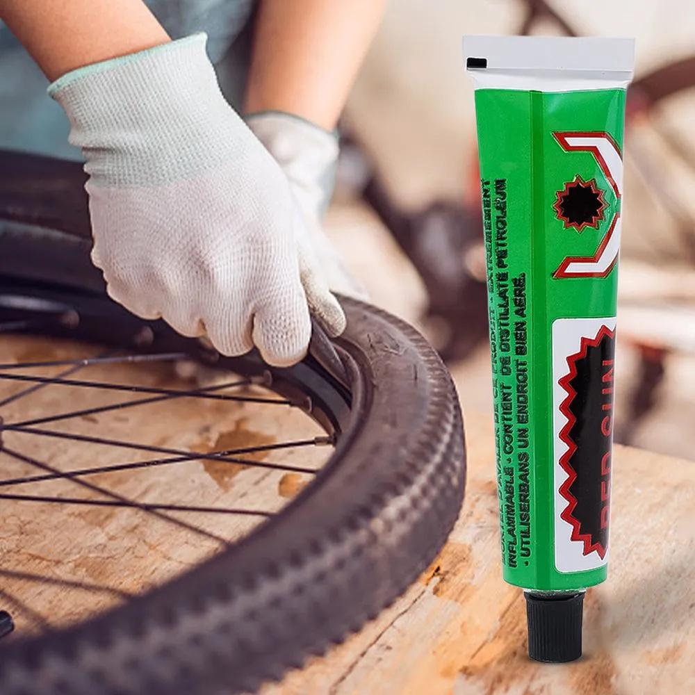 

Electric Bike Inner Tube Patching Glue, Mountain Bike Cold Patching Glue 20ml One Size зелений