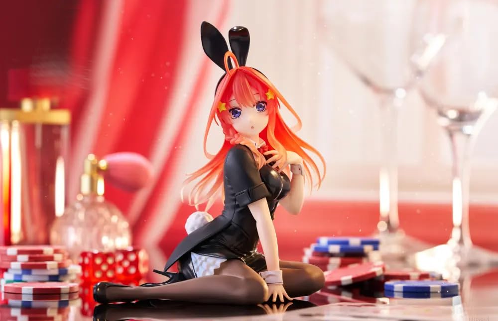 The Quintessential Quintuplets Desktop Cute Figure Nakano Satsuki Bunny Ver. Official