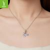 Cute Stroller Baby Three-In-One Pendant Accessories S925 Sterling Silver Love Diy Beads