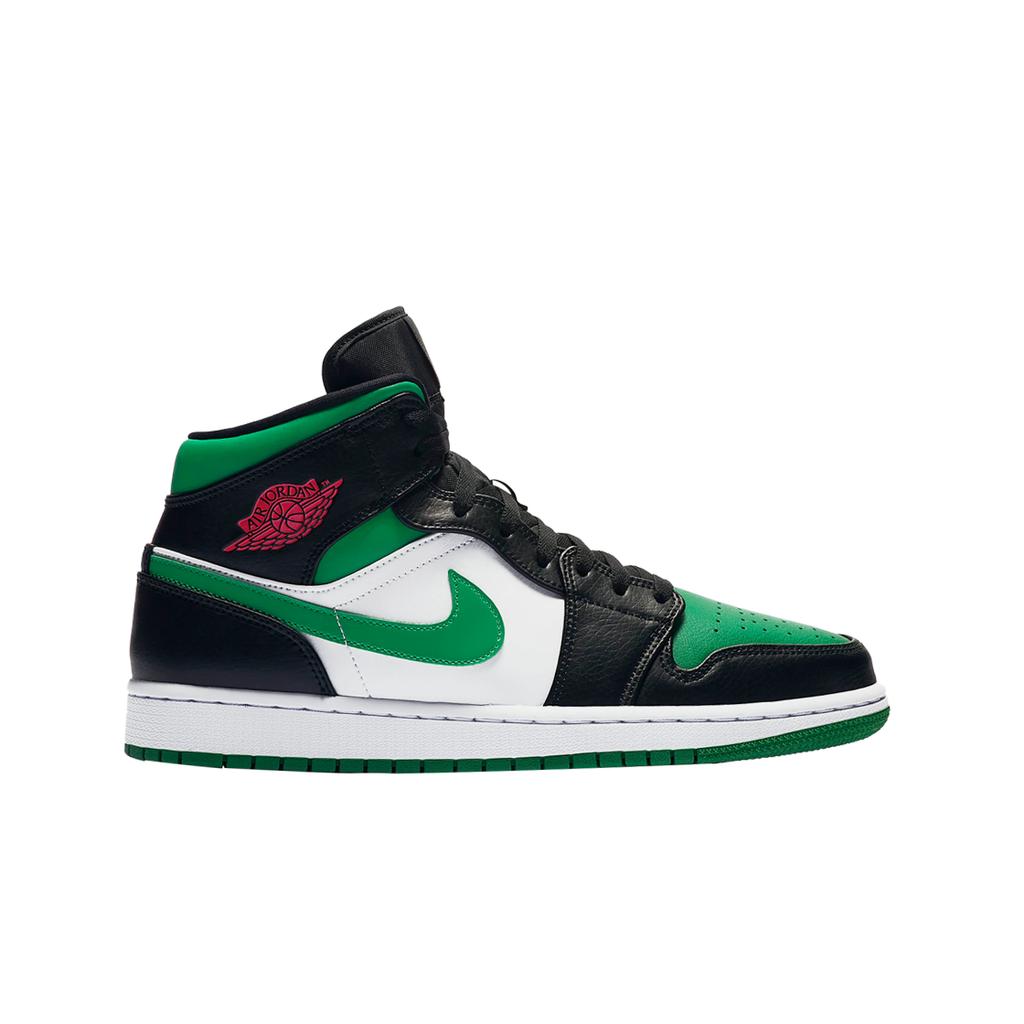 Jordan 1 Mid Green Toe