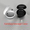 Round Shape Earplug Storage Box Plastic Mini Earplug Case New Portable Earplug Box Travel Use