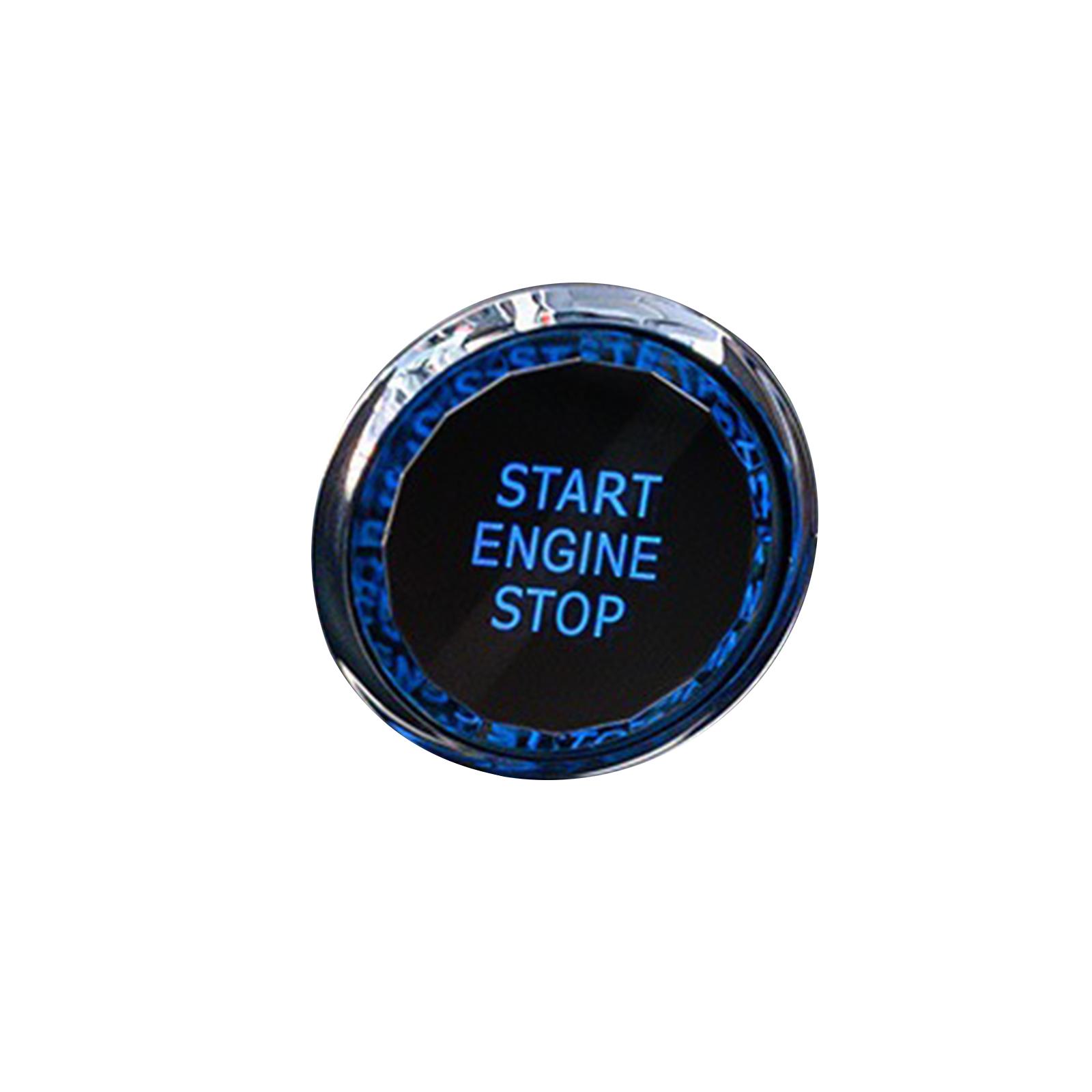 

Для Toyota One-button Auto Start Crystal Button Cover Ignition Frame Автомобильные аксессуары для Camry RAV4 Chr Yaris Prius Cruiser