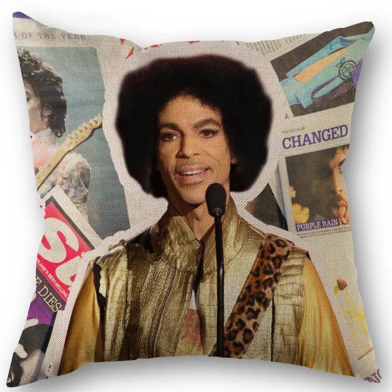 Funny Prince Pillowcase Home Textile Cotton Linen Fabric 45x45cm One Side Decoration Pillow Cover 1014