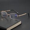 Folding Anti-Blue Reading Glasses Stall Running Rivers And Lakes Reading Glasses High Definition Anti-Fatigue Men And Women The Same Style