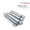 Hot-Dip Galvanized Carbon Steel Expansion Bolt