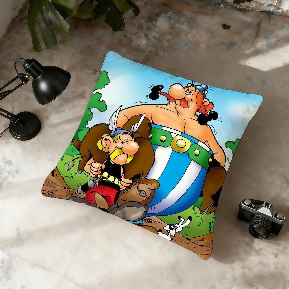 Manga A-Asterix Et O-Obelix cushion cover Home Office Convenient Nordic Simplicity Hit With Zipper Cushion Cover
