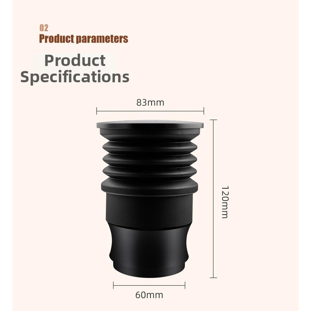 

Bean Storage Cup 112*196*92mm Bean Container Compact Lightweight Portable Storage Design Removes Residual Grounds China Mainland