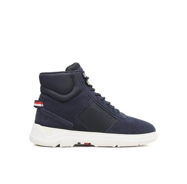 

Мужские кроссовки Tommy Hilfiger Core mix замша hybrid boot fm0fm04596 granatowy EU 44