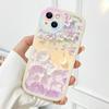 Custodia per telefono con bumper a fiori per custodie per iPhone 13 Pro iPhone 11 12 13 14 Pro Max Xr Xs X Custodia per telefono iPhone11 Copertura posteriore in silicone morbido