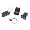 DIY Accessories 9V Battery Case Holder Cover Box Black for Acoustic Guitar Bass Pickup Essential Guitar Parts Set
