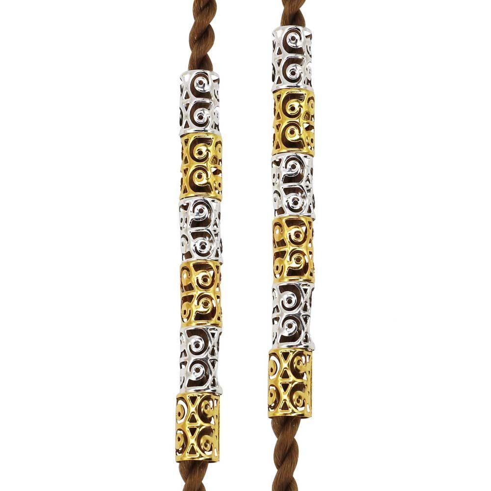 Metal Clip Wig Accessories Cuffs Tubes Rings African Hair Rings Braided Hair Beads Dreadlock Beads