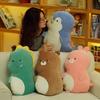 Dinosaur Rabbit Cute Bear Plush Toy Cartoon Girls Children Festive Gift Dolls