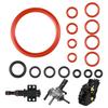 Pack of 30 Universally Coffee Machine Repair Set Silicone Sealing Rings Silicone Texture Easy Installation for Coffee