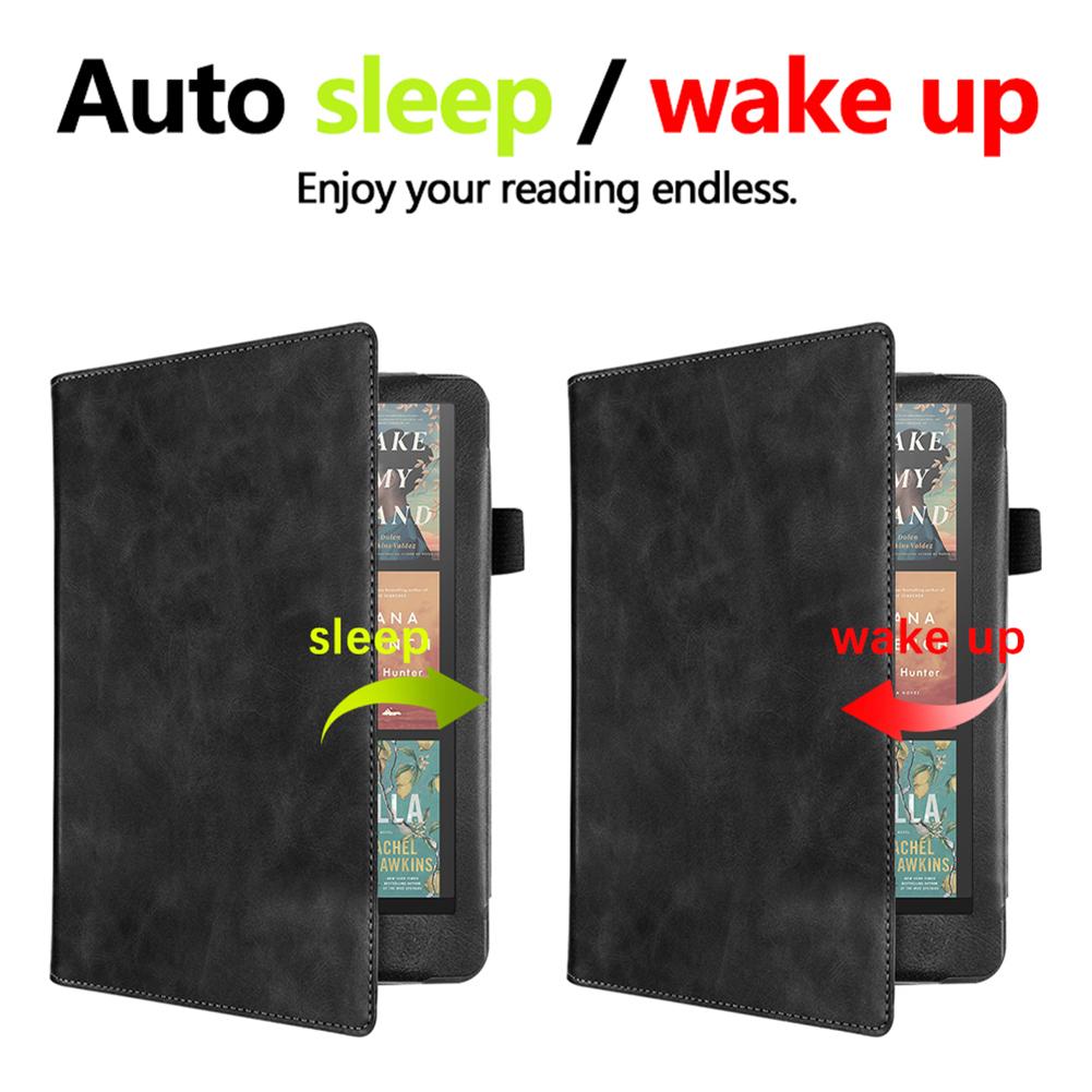 Leather Case Auto Wake/Sleep Smart Cover for Kindle Paperwhite 12th Gen 2025 7inch for Kindle Colorsoft Signature Edition 7inch