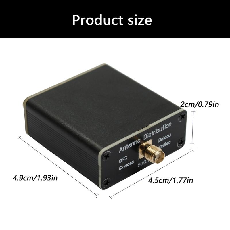 1.4-1.6GHz Navigation Antennae Splitter 4 Port Metal Signal Distribution Power Combiner For Industrial Application