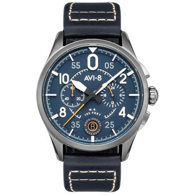 Spitfire Lock Channel Blue Chronograph Quartz AV-4089-04 Heren horloge