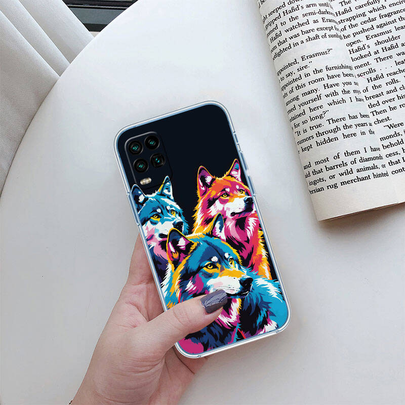 MH148 Animal Wolf Phone Case for Motorola Edge 20 30 S30 40 50 Fusion Lite Plus Pro Neo Ultra One Power Action Macro Hyper Vision Zoom