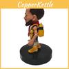 Figura de PVC do Stephen Curry da NBA com Cachecol Vermelho para Decoração de Mesa e Coleção
