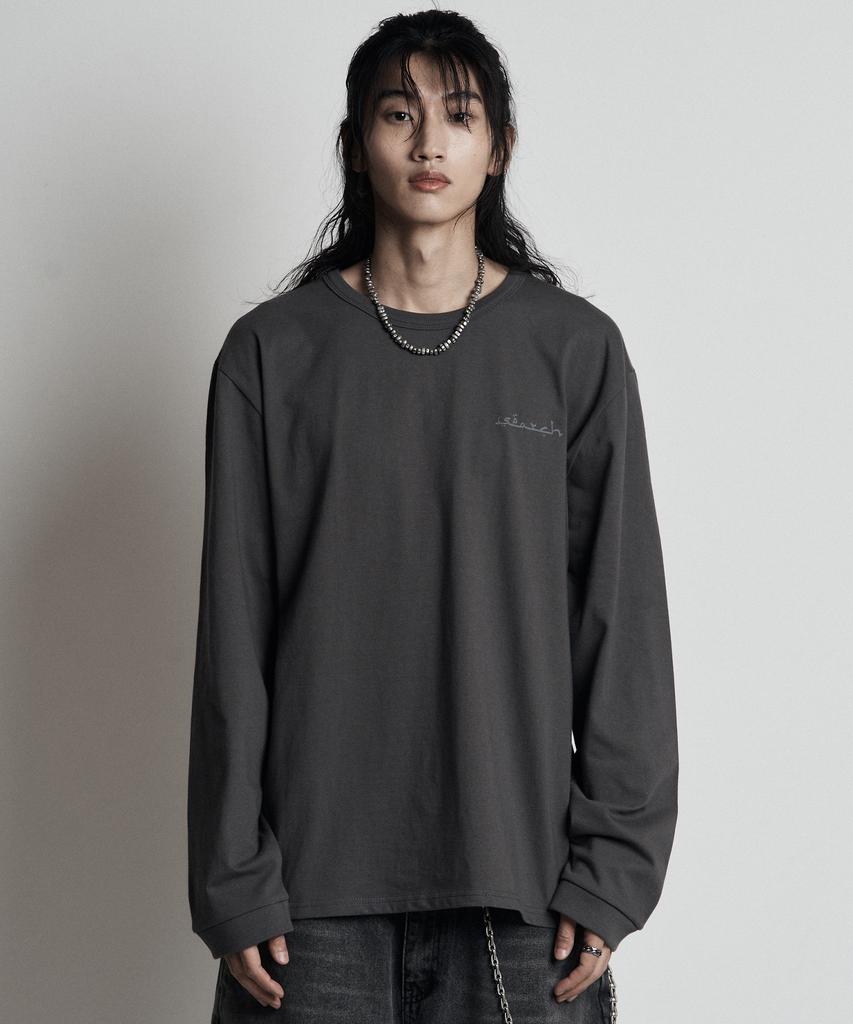 Sseochi410 Humanism Long Sleeve Charcoal