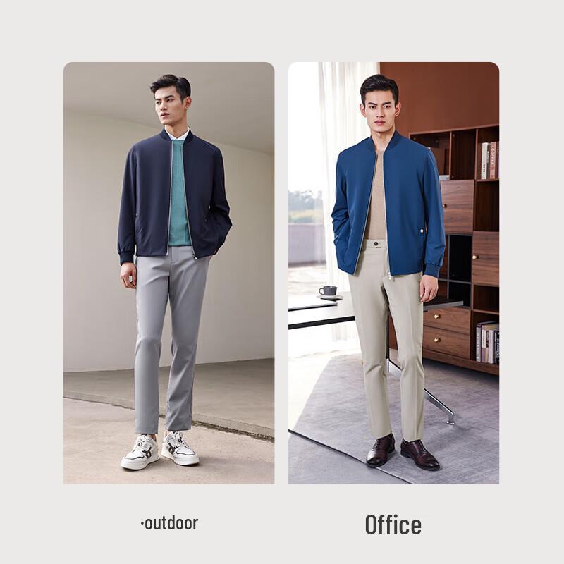 K-Boxing Men's Casual Baseball Jacket