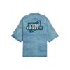 New PUMA X Mercedes AMG Petronas F1® Team X Mad Dog Jones SS24 Shirt Men's Ocean Blue 623701-07