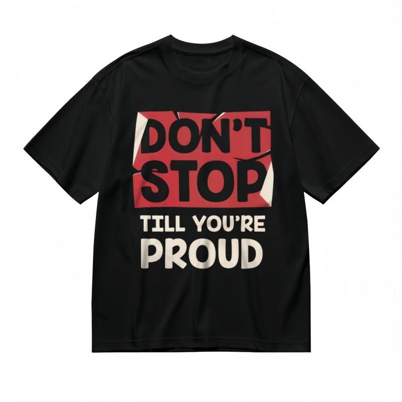 

Men s Classic T-Shirt Red White Contrast Typography and Cracked Texture Graphic XL