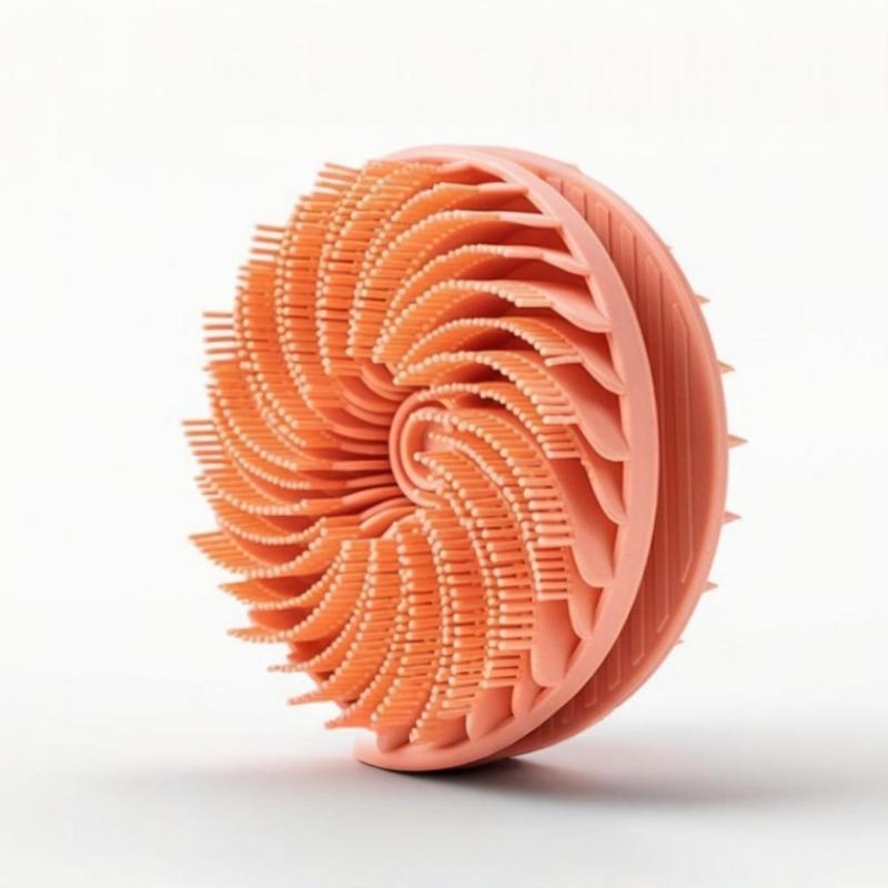 

Мягкая силиконовая мочалка для тела, отшелушивающая кожу головы, не вызывающая раздражения, массажер для мытья тела, щетка для ванны и душа, скраб для тела, средство для ухода за кожей, инструмент для ванны