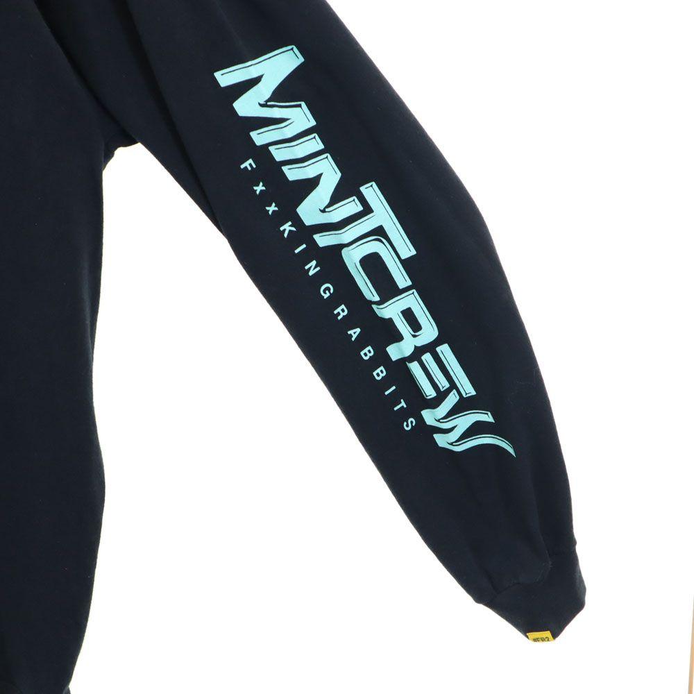 MINTCREW Long Sleeve T-shirt L Black Ron T Men's Used