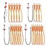 Drain Clog Remover Set Pipe Unblocking Hook Hair Catcher Drain Auger Cleaner Tool Bendable Metal Unclogger Hair Cleaner