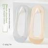 5 Pairs Ice Silk Boat Socks Women's Summer Thin Socks Non-slip with Shallow Mouth Invisible Socks
