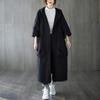 2024 Autumn Hooded Long Trench Coat for Women - Loose Fit, Plus Size, Casual Commute Style