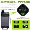 Portable Shower [Four Water Modes] Tipkook Outdoor Electric Shower, USB Rechargeable, 6000mAh, Stepless Water Flow Adjustment, Simple Shower with Digi