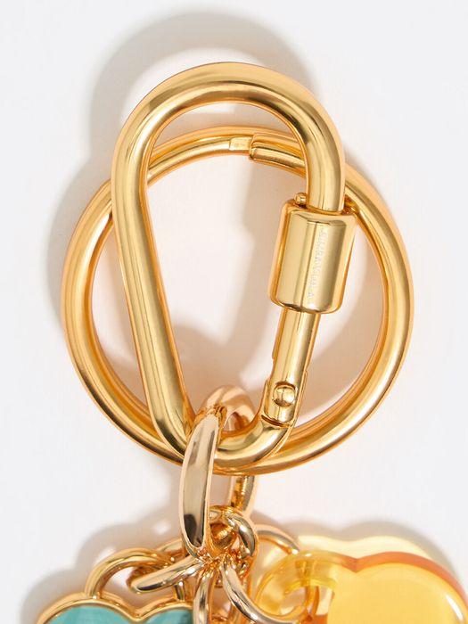 BIMBA Y LOLA BIMBA Y LOLA Gold Heart Keyring B256AIZ001YEF