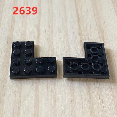 Building Block 2639 4X4 Corner Plate Diy Construction Teaching Aid Small Particle Baseplate Spare Parts