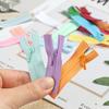 5 Stück 5 cm Mini-Puppe Reißverschluss Kleidung Reißverschluss Für DIY Handgemachtes Nähen Scrapbooking Kleid Applikation DIY Puppenkleidung Zubehör