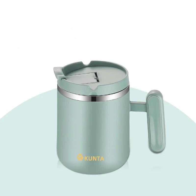 Espresso Coffee Cups Stainless Steel Vacuum Thermal Tumbler Home Office Beer Water Mug with Lid Travel Portable Drinkware 450ML