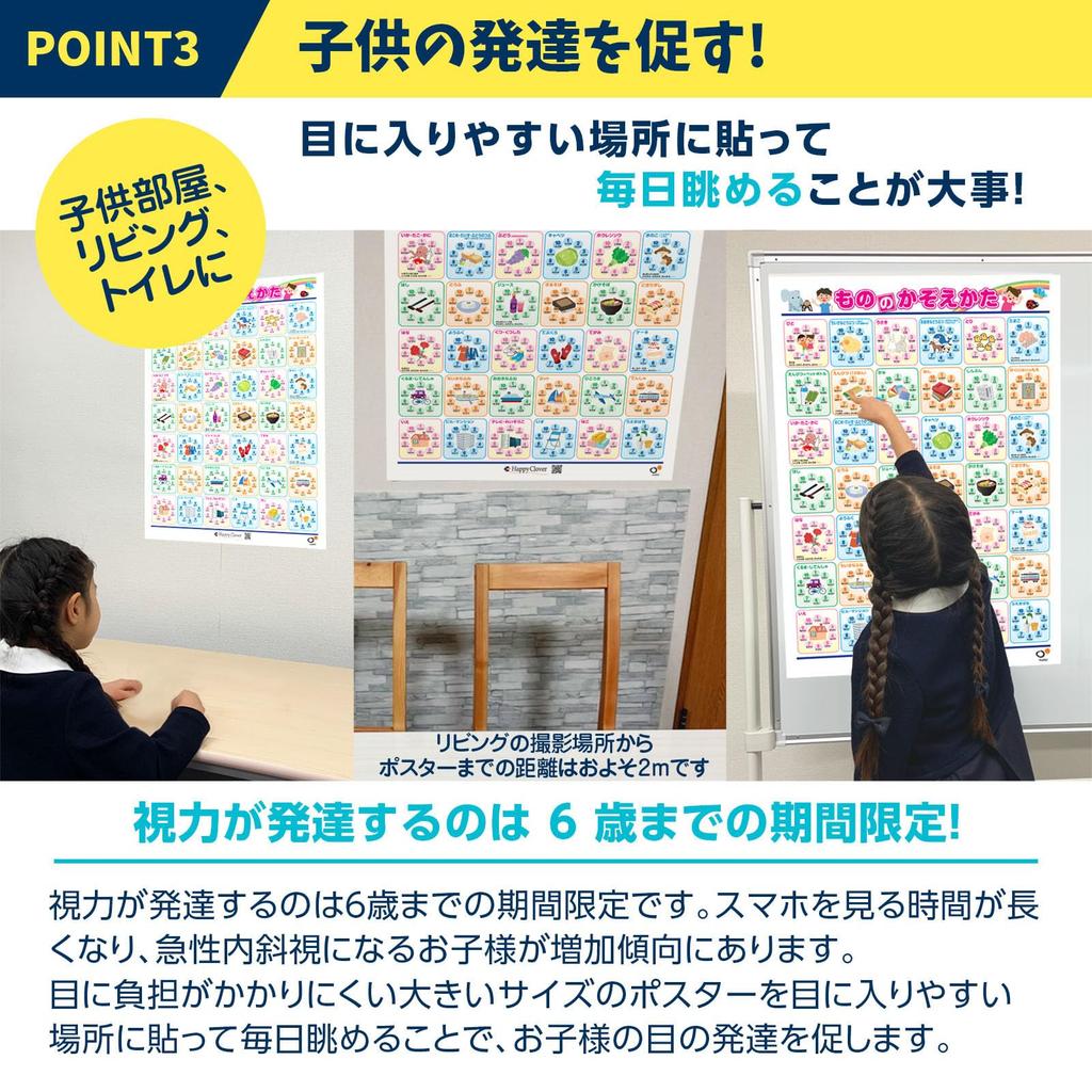 Happy Clover Bath Preschool Counting Entrance Exam Preparation Learn B2 Made in Safe and Secure Bath Elementary School Entrance Exam Can be Sticked in