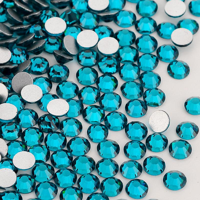 High Quality Non Hotfix Rhinestone Diamond Strass Flatback Glass Crystal Rhinestones Bulk for Cloth DIY Crafts