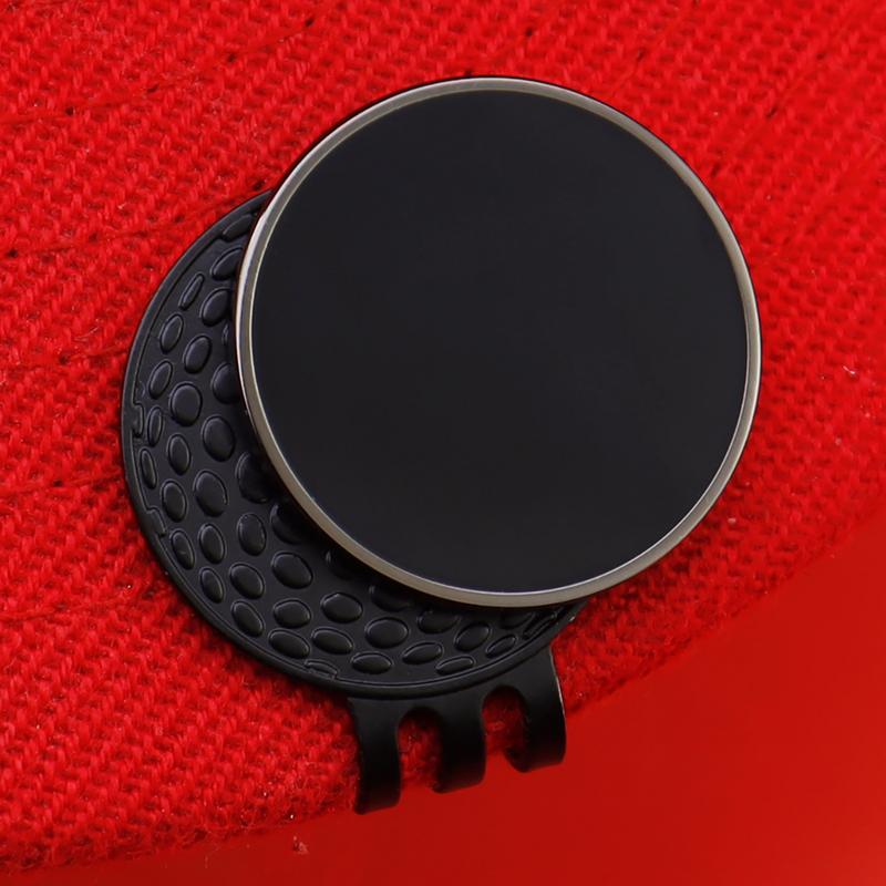 Golf Ball Marker For Hat Men Women Golf Hat Clip Ball Marker Outdoor Sports Equipment Belt And Pocket Clip-On Golf Ball Marker