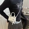 Niche Design Trend Mini Bag New High-end Texture Shoulder Messenger Bag Portable Small Square Bag