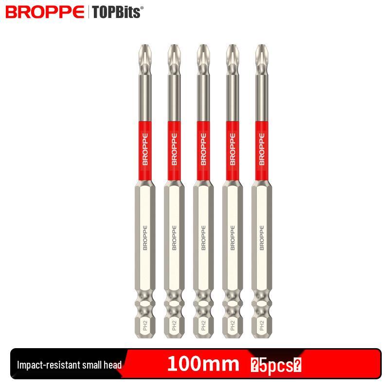 High Torque Phillips Head Bit Set: Shock-Resistant, Strong Magnet, High Hardness, for Electric Screwdrivers & Hand Drills.