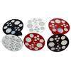 14 Hole Makeup Brush Drying Rack Makeup Brush Holder Drying Stand Organizer Round Shape Acrylic Storage Tray