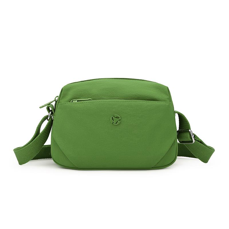 Einfache lässige Umhängetasche im koreanischen Stil - Vielseitige Street-Schultertasche in Unifarbe